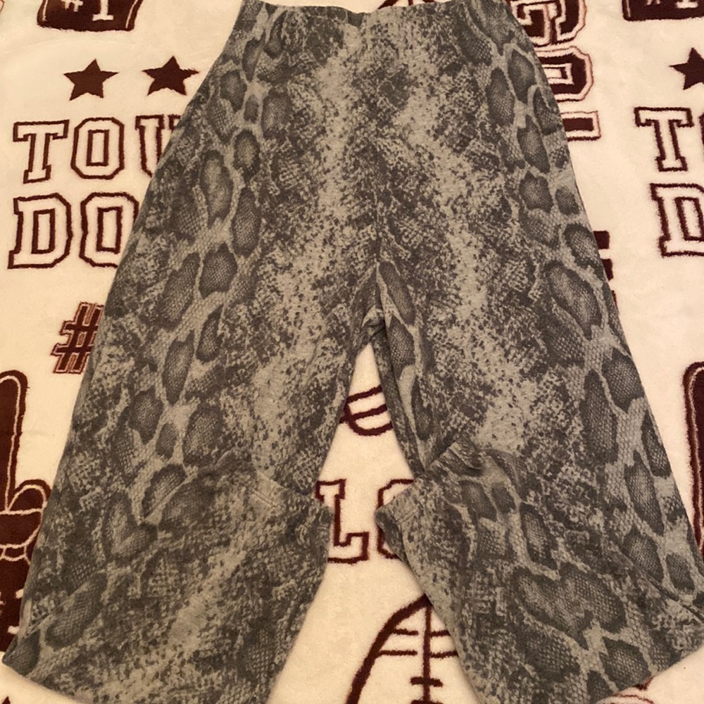 Snakeskin Joggers